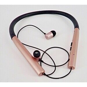 Tzumi Flex Stereo Bluetooth Earbuds Magnetic buds Rose Gold